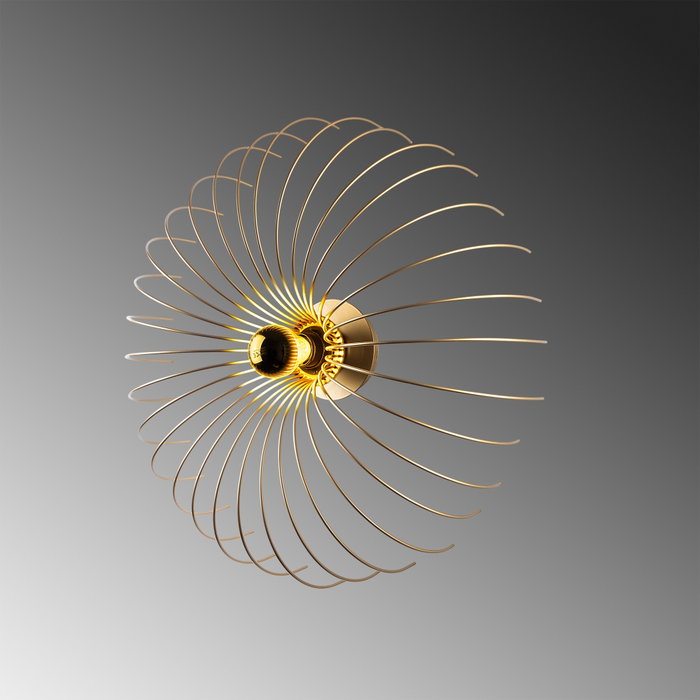 Opviq Lámpara de pared Karsortel - N-643-1 en color dorado Opviq Lámpara de pared Karsortel - N-643-1 en color dorado